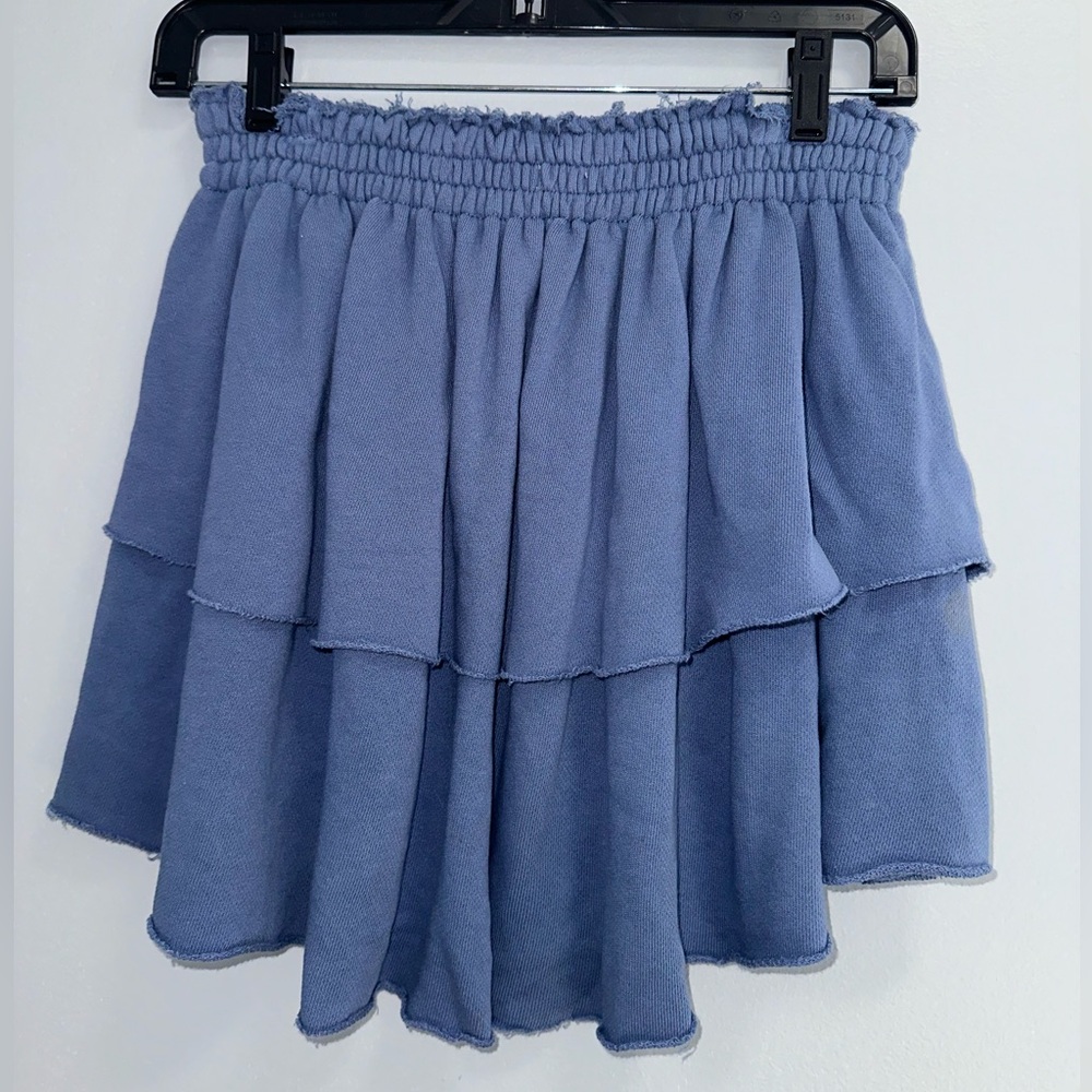 Aerie Blue Tiered Women's Skirt